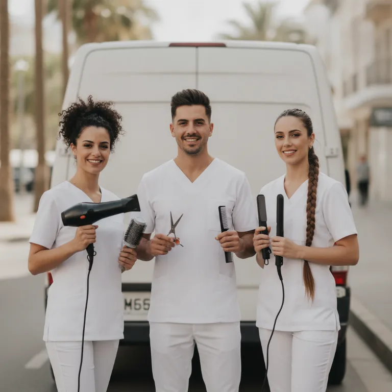 Peluquería de Lujo equipo en Torremolinos